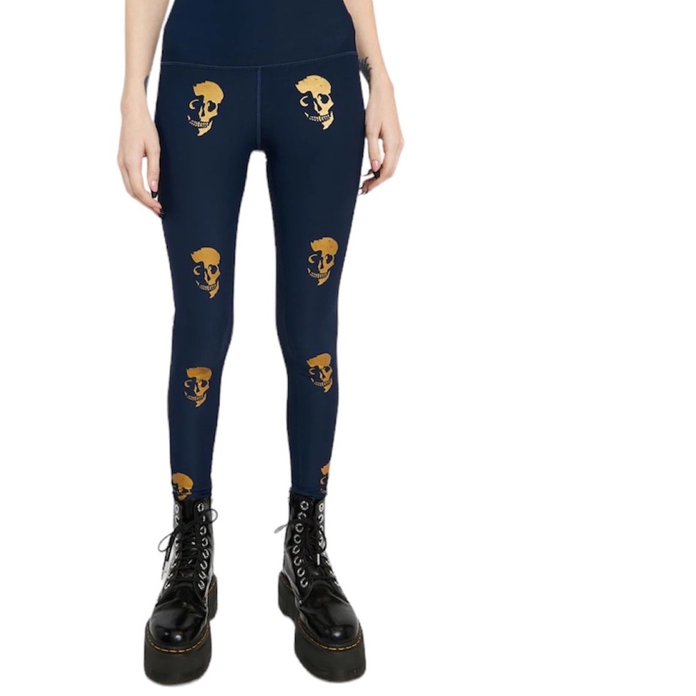 CHRLDR Leggings navy/gold size Medium